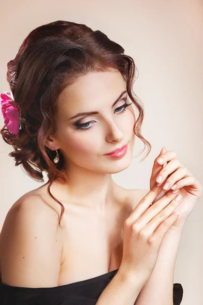 Beautiful Spa Woman. Youth and Skin Care Concept