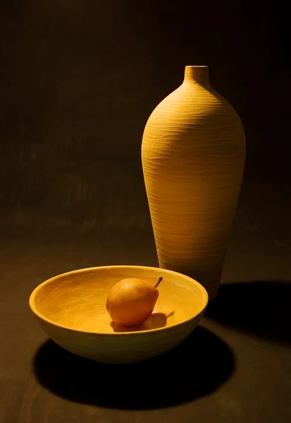 Still life with pear