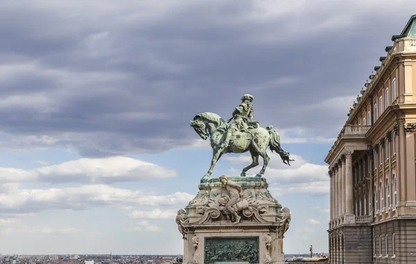 Horse sculpture - a monument to Prince Eugene of Savoy and the f