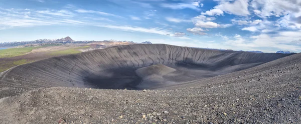 Hverfjall - crater of volcano, Iceland