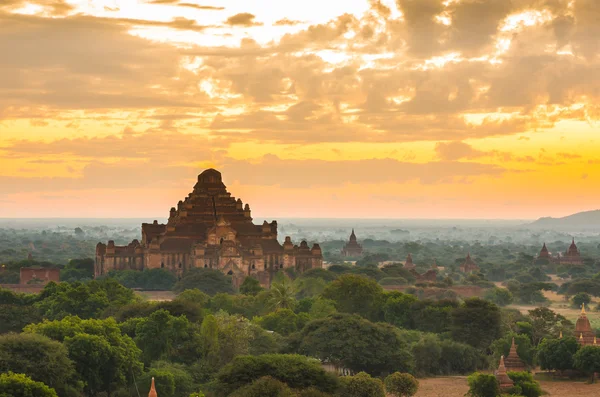 Dhammayangyi temple at sunrise, The biggest Temple in Bagan