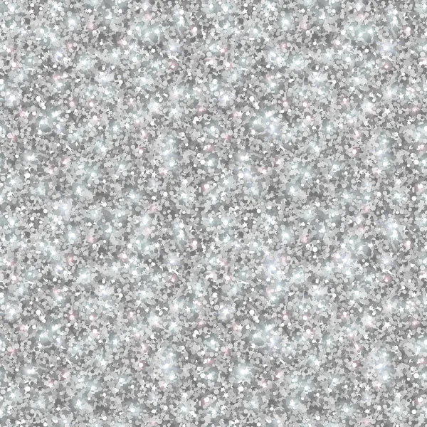 Silver Glitter Texture, Seamless Sequins Pattern.