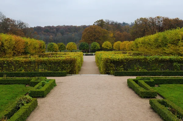 Autumn in Gunnebo castle garden lovely color