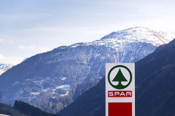 Dutch multinational retail chain and franchise Spar logo in store on March 28, 2012 in Matrei in Osttirol, Austria