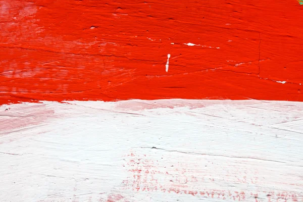 Painted red and white wood texture