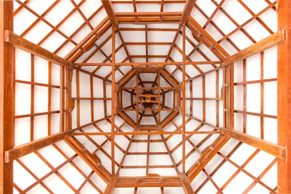 Roof frame from inside