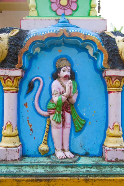 Sculpture of Hindu god.