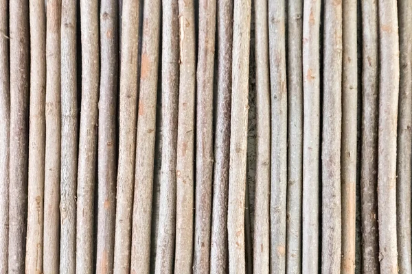 Close-up view of bale sticks