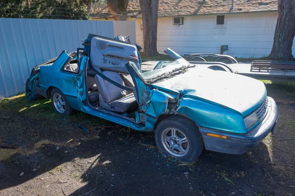 Jaws of Life Rescue After Automobile Accident