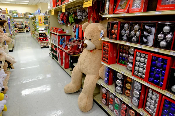 Big Stuffed Teddy Bear at Store