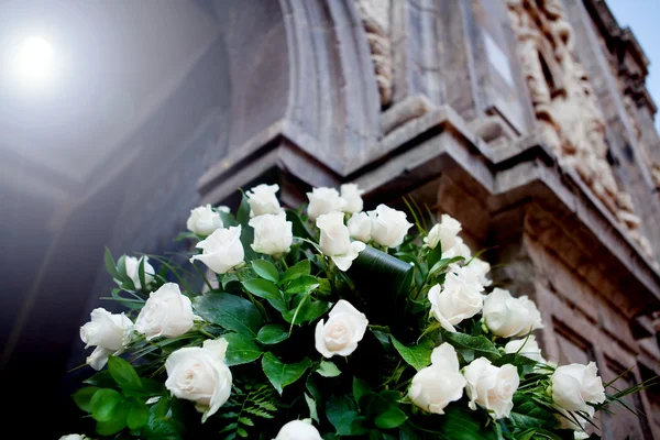 Floral decoration for weddings in church