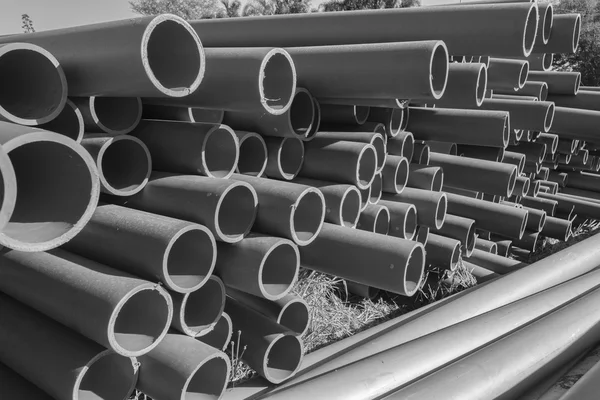 Pipes Closeup Black white