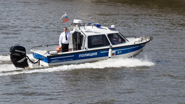 Police Boat with the police