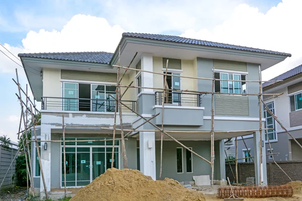 Construction of new home building