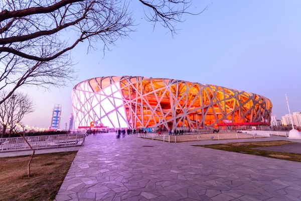 BEIJING - March 28, 2015 : Beijing national stadium - the bird\'s