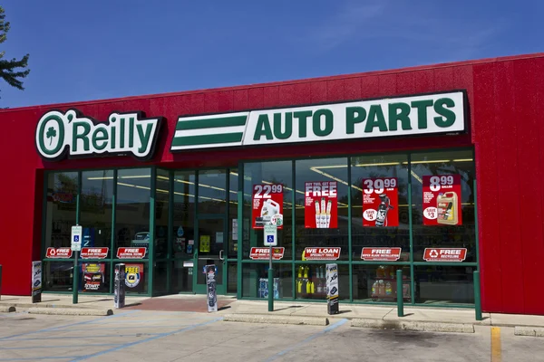 Logansport, IN - Circa June 2016: O\'Reilly Auto Parts Store. O\'Reily is a Retailer and Distributor of Automotive Parts I