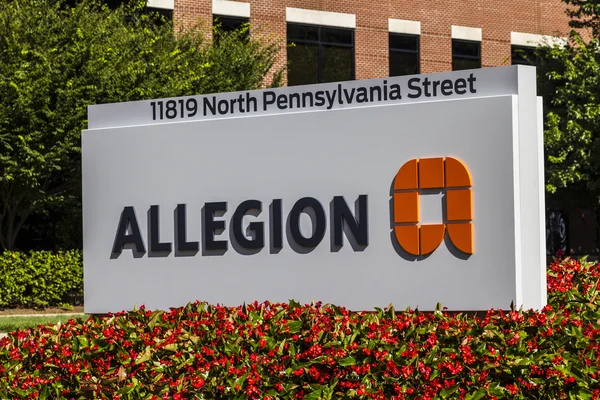 Carmel - Circa August 2016: Allegion Americas Headquarters. Allegion is a provider of security products I