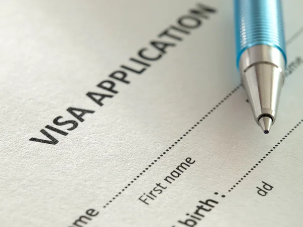 Application for visa