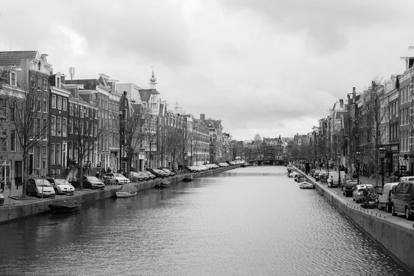 AMSTERDAM, NETHERLANDS - MARCH 16: Streets of the city, on March