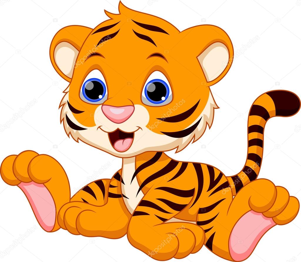 cute tiger clipart free - photo #38