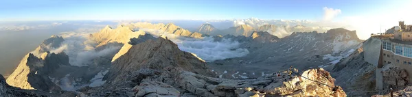 Zugspitze, Germanys highest mountain peak