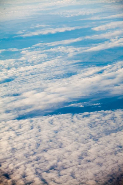 Beautiful, dramatic clouds and sky viewed from the plane. High resolution and quality
