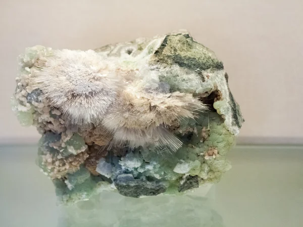 Beautiful crystals, minerals and stones - colors and textures. Image has grain texture visible on maximum size