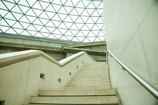 LONDON, UK, July 30, 2015: BRITISH MUSEUM, interior details