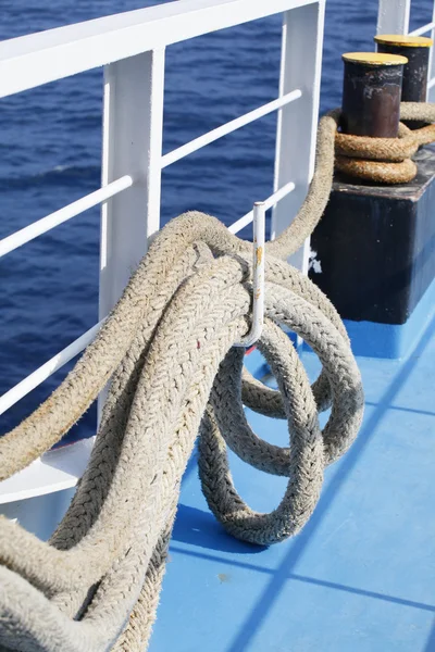 Details from the ferry boat on the sea