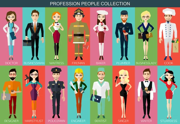 Profession people collection