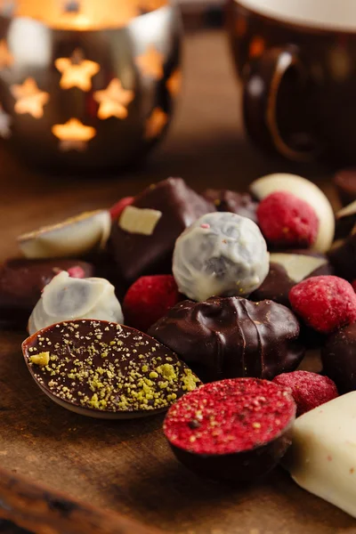 Handmade chocolate candies