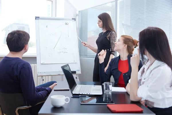 Businesspeople in a meeting room