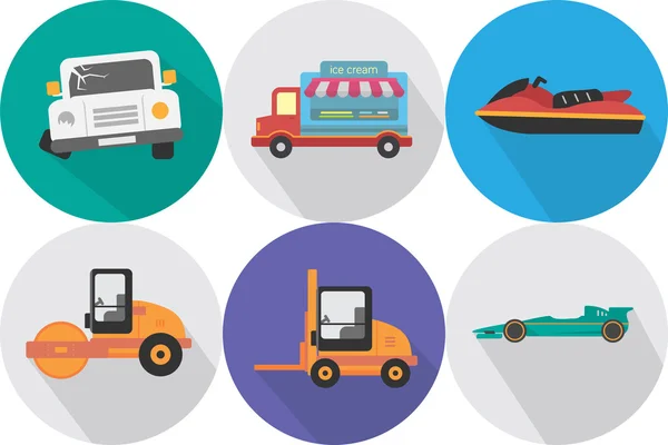 Transportation Icons Set