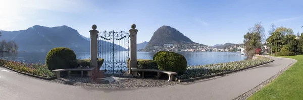 Lugano, Parco Ciani, famous gate