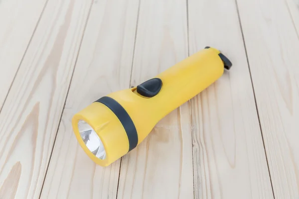 Plastic torch flashlight