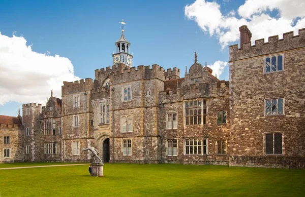 SUSSEX, UK - APRIL 11, 2015: Sevenoaks Old english mansion 15th century. Classic english countryside house