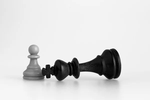 Chess photographed in isolation