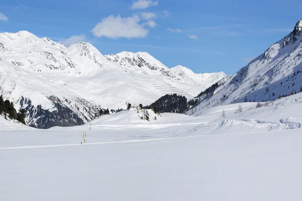 Mountain landscape in the Austrian Alps