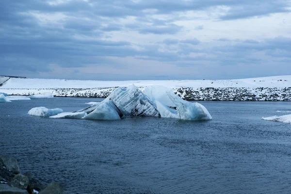 Ice blocks at glacier lagoon Jokulsarlon, Iceland