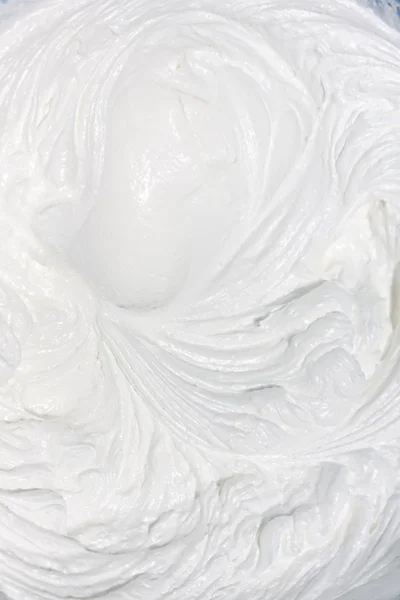 White whipped cream