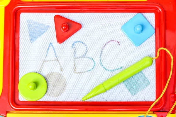 Magnetic drawing board for kids