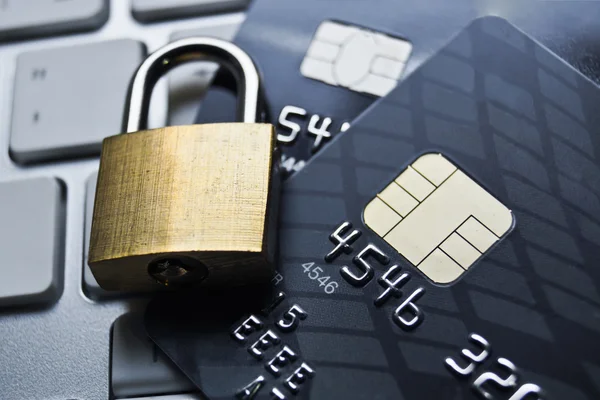 Credit cards and  security lock