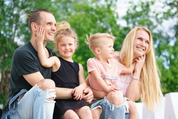 Portrait of a happy family