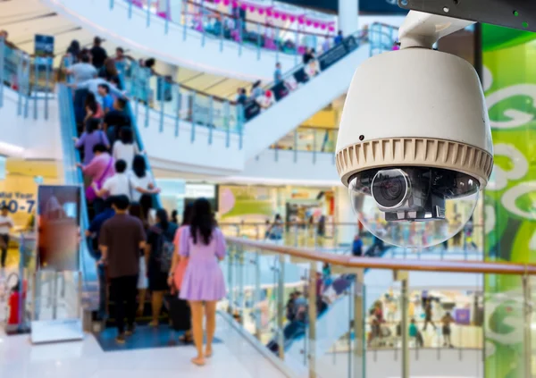 CCTV Camera Operating inside a station or department store