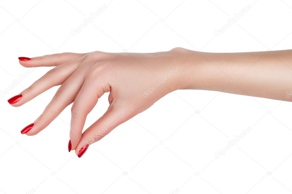Erotic hand and nail mofels