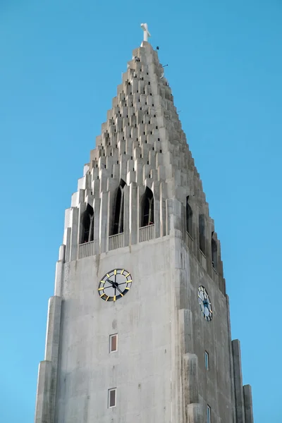 REYKJAVIK/ICELAND - FEB 05 : View of the Hallgrimskirkja Church