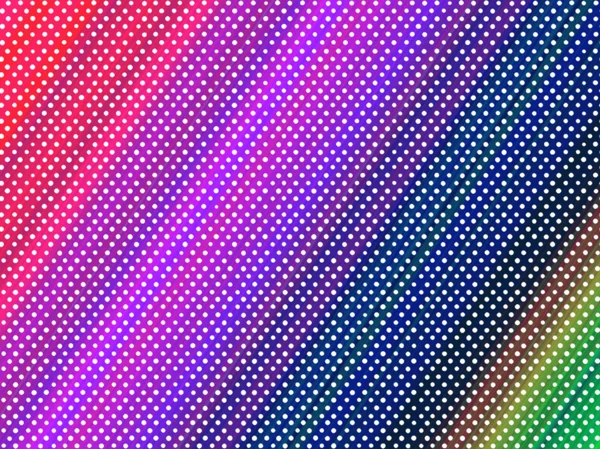 Rainbow dotted background