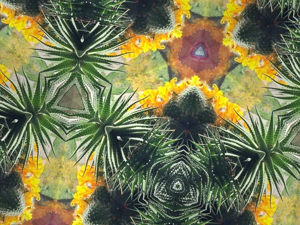 Kaleidoscope flower background