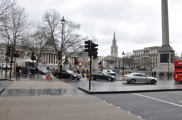 London traffic in city