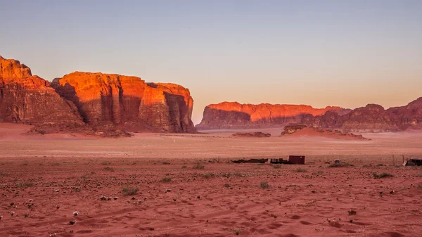 Wadi Rum desert - Valley of the Moon in Jordan. UNESCO World Her